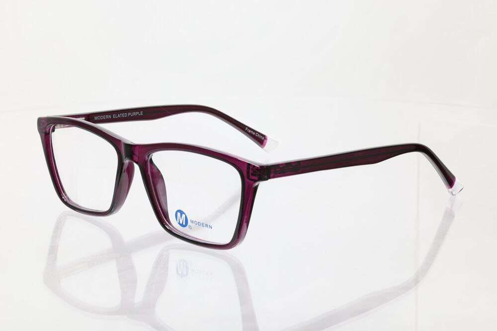 Modern Elated Purple 53-15-140mm Eyeglass FRAMES ONLY - NEW/WITHOUT TAGS